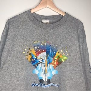 Disney World Parks Logo Sweatshirt Shirt - XL